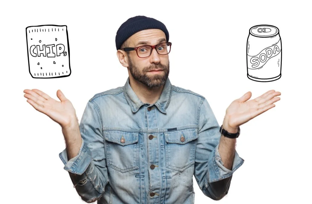Man showing Combo vending machines for sale