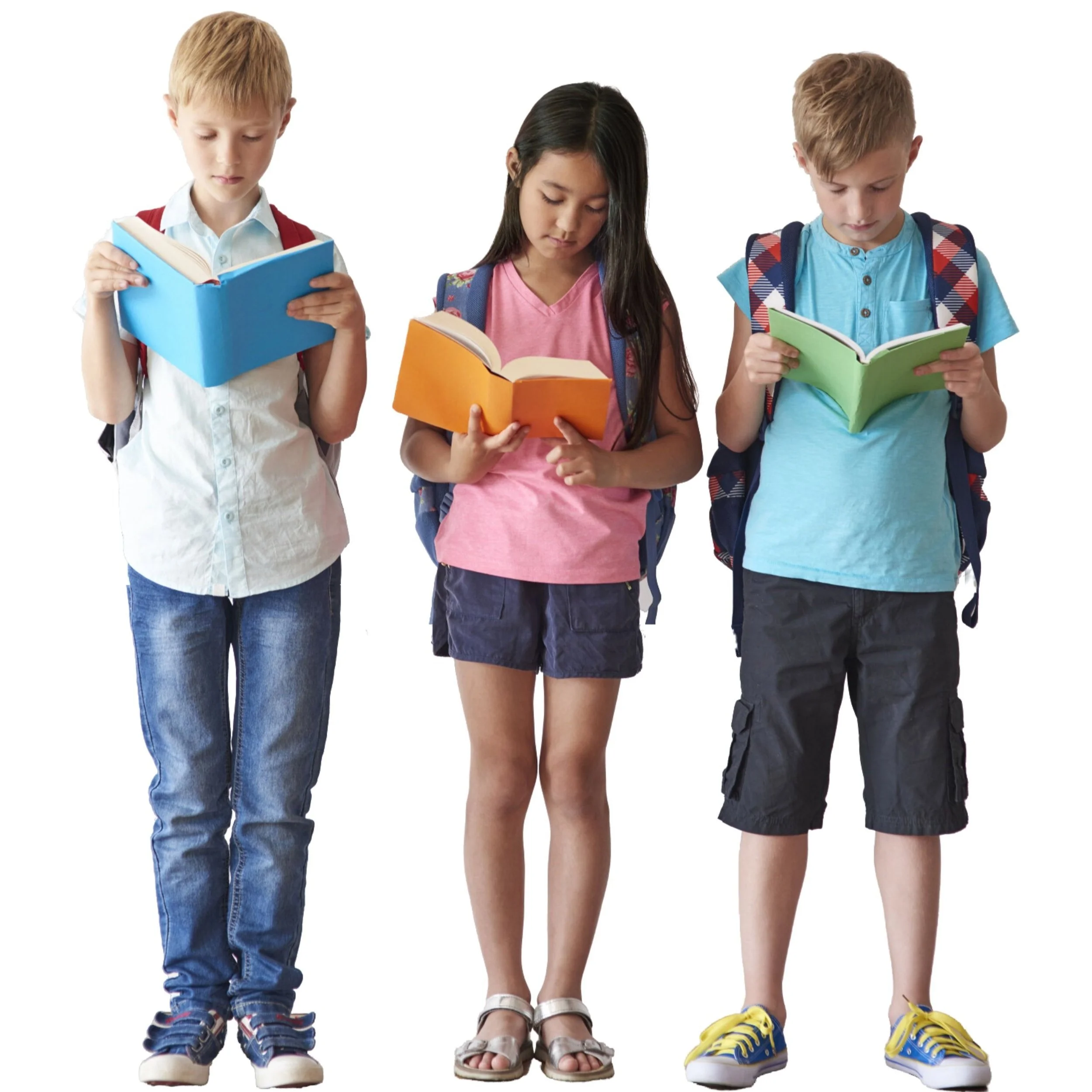 Children at book vending machine, custom vending machines, school vending machine